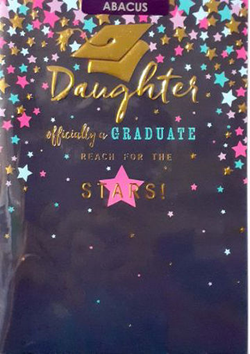 Picture of DAUGHTER GRADUATION WISH CARD